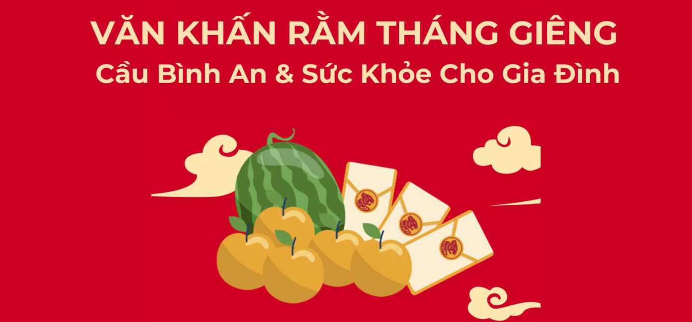 Văn khấn cúng Rằm tháng Giêng