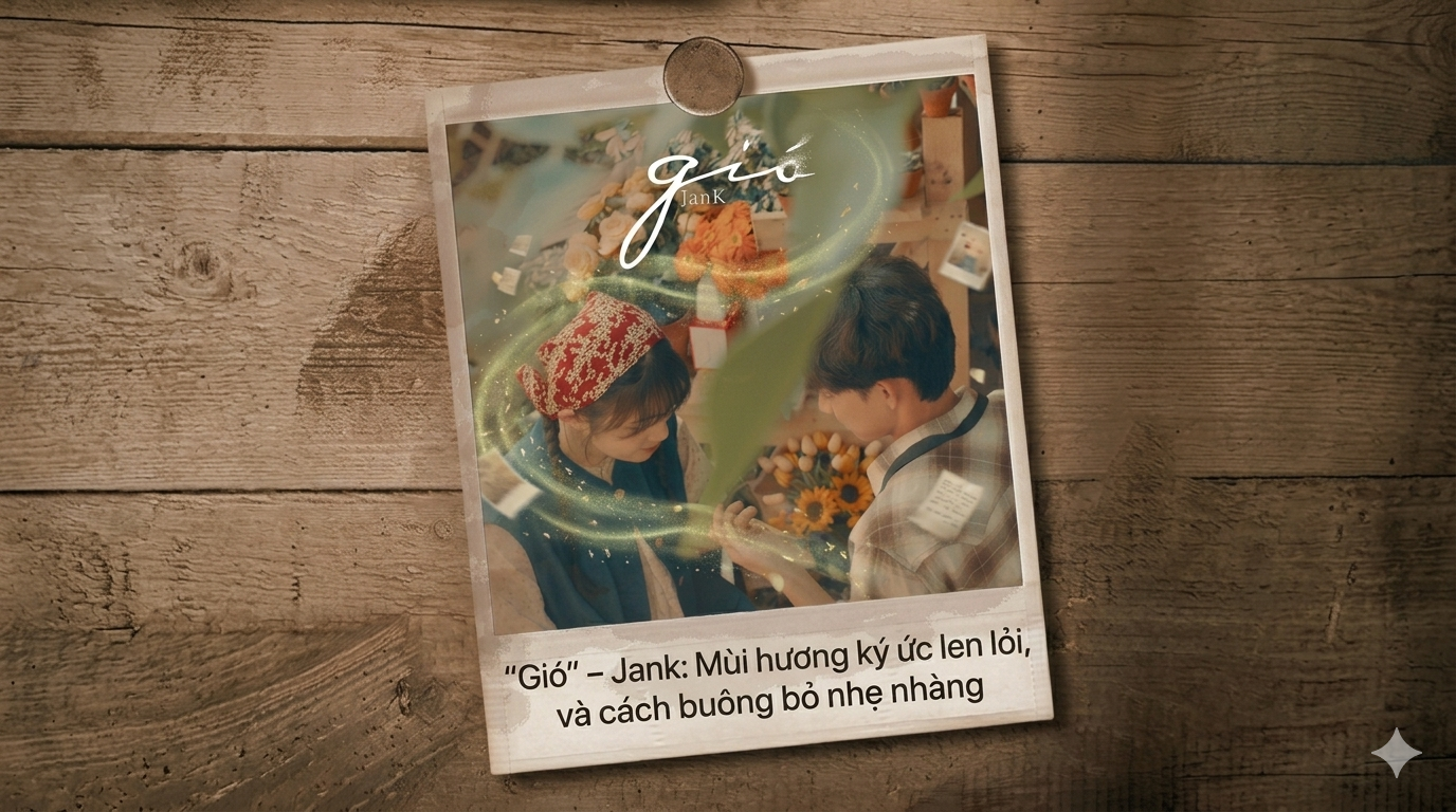 “Gió” – Jank: Mùi hương ký ức len lỏi, và cách buông bỏ nhẹ nhàng