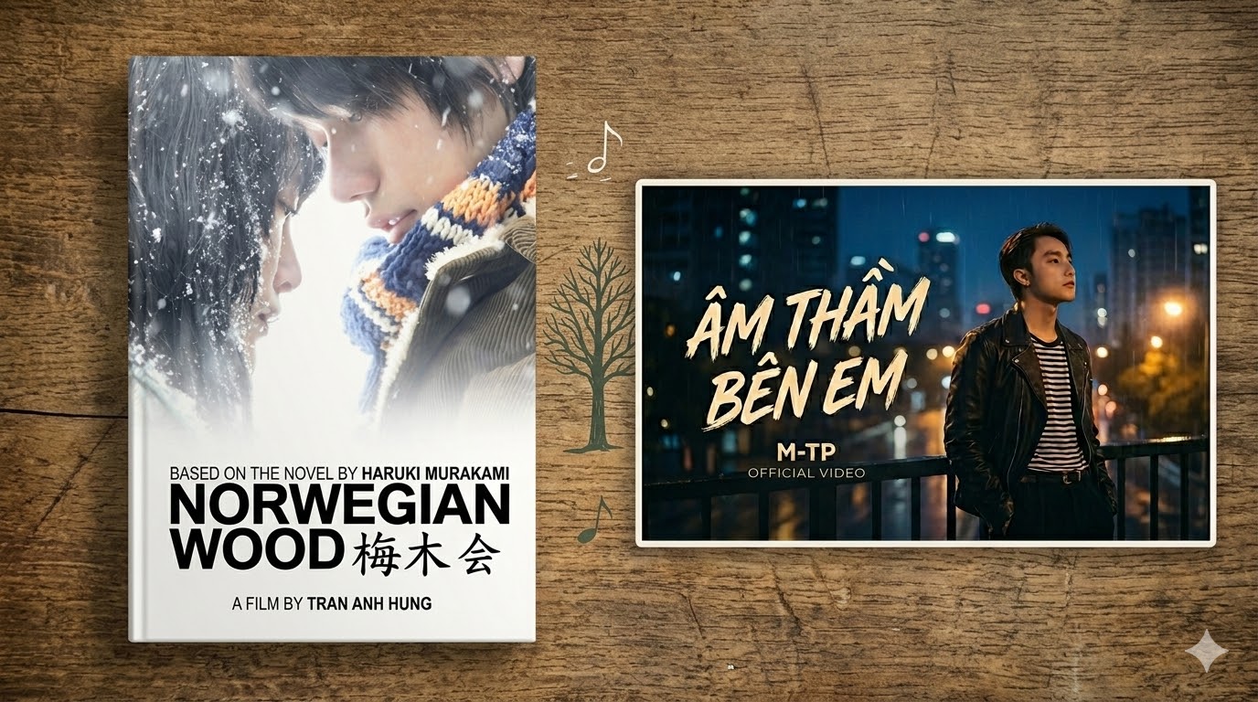 Rừng Na Uy & Âm thầm bên em - những khoảng trống để trưởng thành